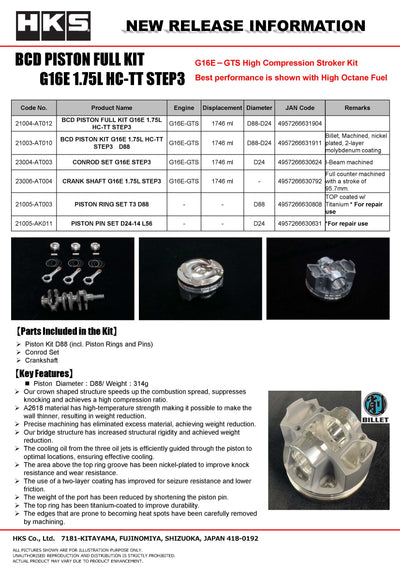 HKS auto part