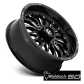 D821 18X7 4X156 G-BLK MILL 13MM