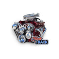 SBC Style Track Pulley Set Alt A/C with P/S