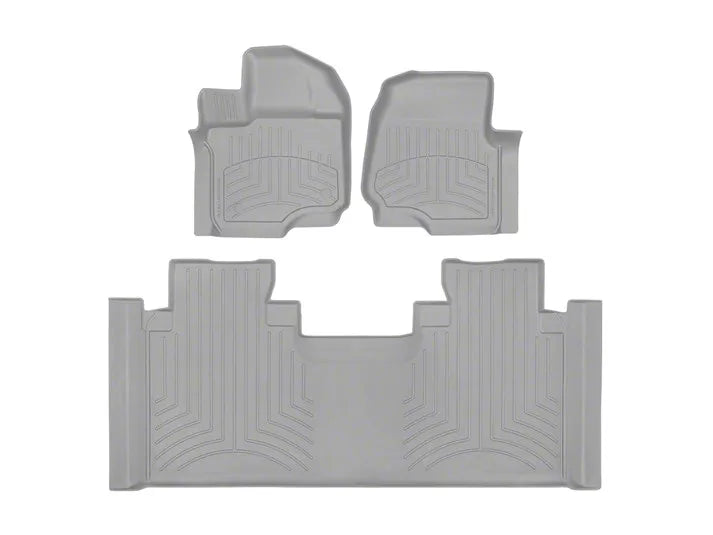 WeatherTech Grey Front Rear FloorLiner HP Fits -20-25 F-150 46697-1-5IM