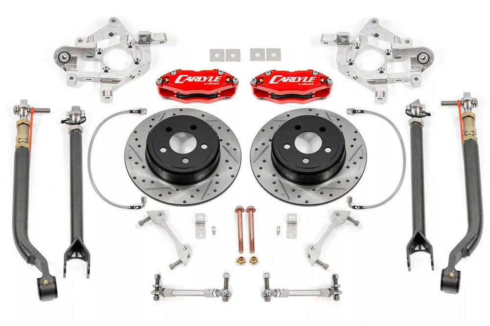 BMR 18-23 Dodge Challenger 15in Conversion Kit w/ Red Calipers