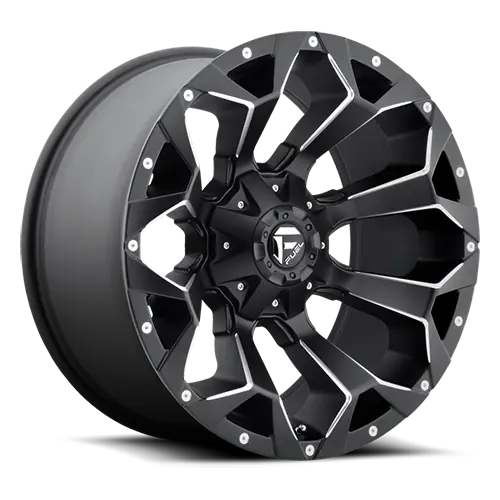 Fuel Wheels black auto part