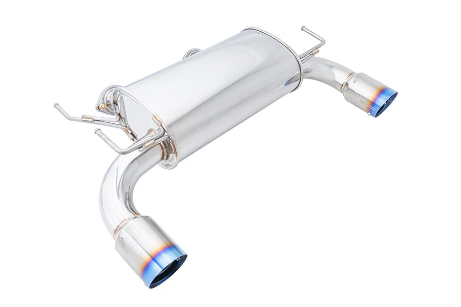 Megan Axle Back Exhaust G37 2dr 09-13 Q60 14 Stainless Roll Tips