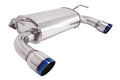 Megan Axle Back Exhaust G37 2dr 09-13 Q60 14 Stainless Roll Tips