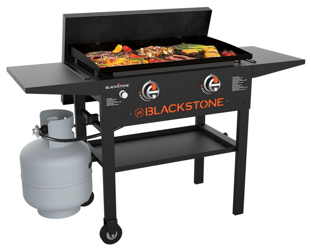 28IN GRIDDLE STATION WITH HARD COVER