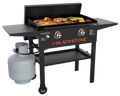 28IN GRIDDLE STATION WITH HARD COVER