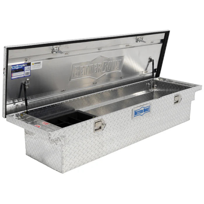 69 INCH SINGLE LID FULL SIZE CROWN SERIES CROSSOVER TOOLBOX LOW PROFILE/ FITS MOST CREW CAB TRUCKS