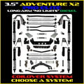 20C WRANGLER JLU 4DR 3.5IN TRAIL RUNNER LONG ARM SUSPENSION W/ FAST CD ADJUSTER