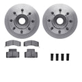 R1 Concepts Brake Rotor- Blank with Optimum Oe Pads Hdw Fits Dodge Ram
