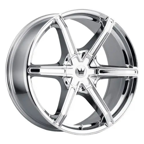 ~(42 lbs. 24X24X11)~ STILTS (371) CHROME 22X9.5 5-115/5-139.7 18mm 87mm