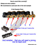 RK Chain 532GSV-106L XW-Ring - Natural