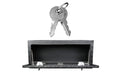 ALUMINUM BOX- 36X18X16 W30KG MAX LOAD- BLACK