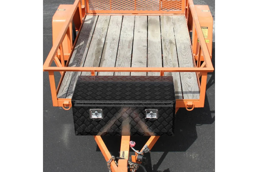ALUMINUM BOX- 36X18X16 W30KG MAX LOAD- BLACK