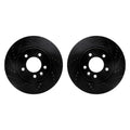 R1 Concepts Brake Rotor- D/S - Black Fits Land Rover