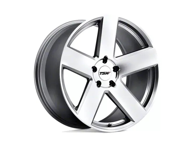TSW TWBRS 18X8.5 5X4.5 SLV MIR FACE 40MM - 1885BRS405114S76
