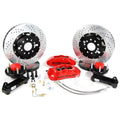13" Pro+ Brake Sys Frt Slvr 64-72 A-Body