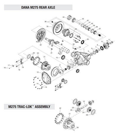 Dana auto part
