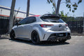Remark 2019+ Toyota Corolla Hatchback Quad-Exit Cat-Back Exhaust Burnt Stainless Steel