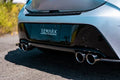 Remark 2019+ Toyota Corolla Hatchback Quad-Exit Cat-Back Exhaust Burnt Stainless Steel