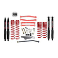 JK 4DR 4" CLASSIC RED KIT
