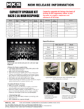 HKS High Response Stroker Kit RB26DETT 2.8L
