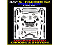 18C WRANGLER JL 2DR 3.5IN PRO ELITE LONG ARM COIL OVER SUSPENSION W/ FAST CD AD