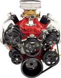 SERP SYS BLACK SB CHEVY W/ P/S & A/