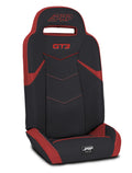 GT3 Fold Flat Rear Suspension Seats for Polaris RZR PRO XP4 PRO R4 Turbo R4 (Pair) Red