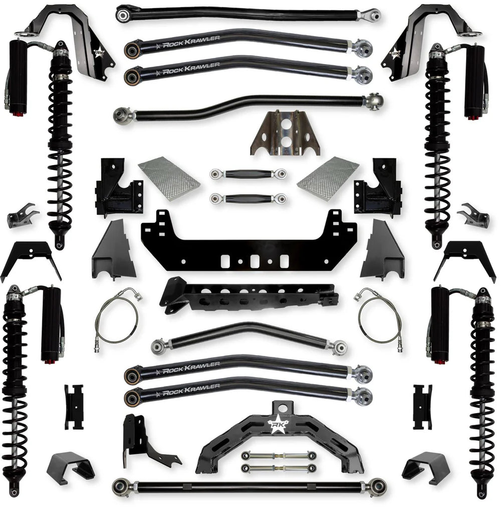 21C WRANGLER JT 4.5IN X FACTOR X2 TRAIL RUNNER LONG ARM SYS W/ FAST CD ADJUSTE