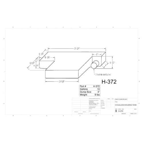 MARINE TANK 188GAL