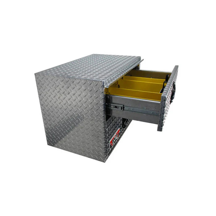 18IN X 21IN X 30INL HD UNDER BODY W/ TOP DRAWER & BOTTOM DOOR BLK TEXTURE