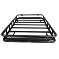 SRM500 75IN FLAT PLATFORM ROOF RACK WITH QUAD RAIL KIT TEXTURED BLACK