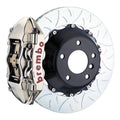 Brembo 16-21 Land Cruiser Rear GTR BBK 4 Piston Billet 380x28 2pc Rotor Slotted Type3- Nickel