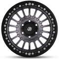 MAVERICK Cast Beadlock Wheel 6 LUG 17x9 6x5.5 (6x135) -12mm Offset 4.5 Backspace