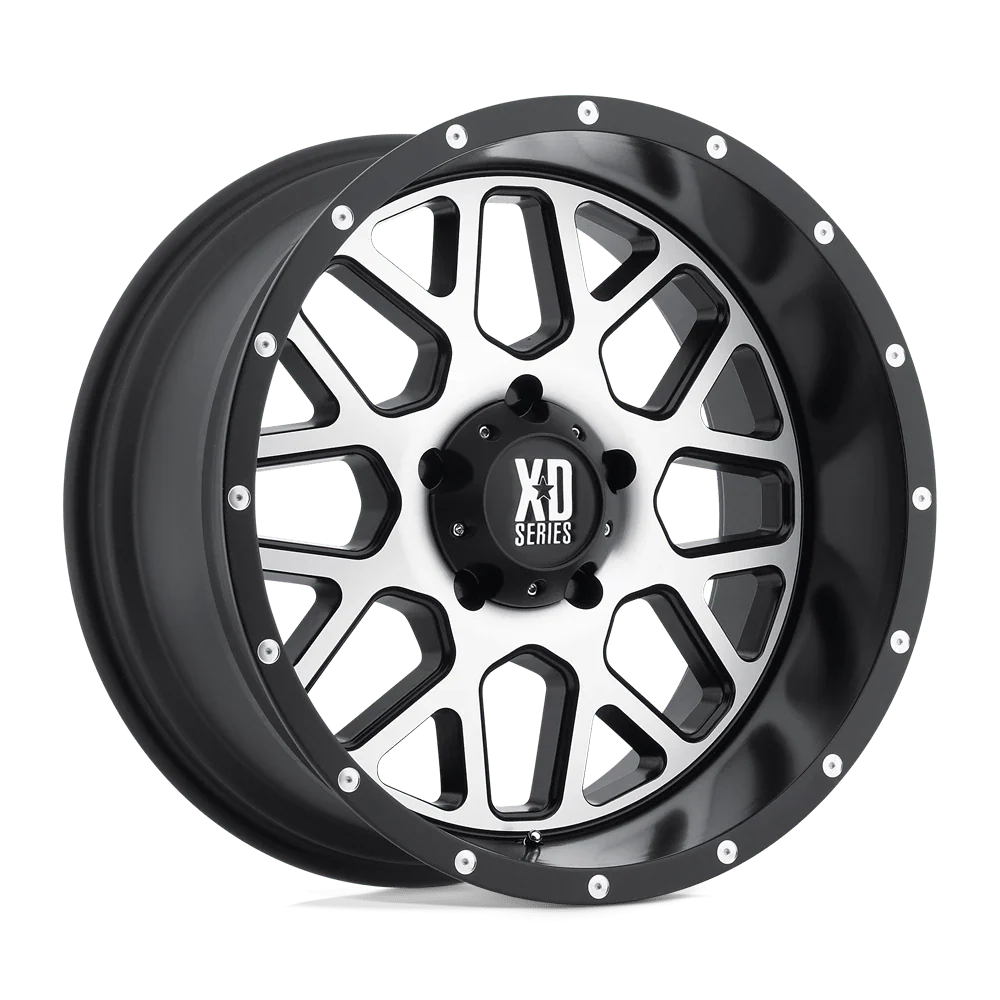 XD820 22X9.5 8X180 S-BLK MACH 00MM