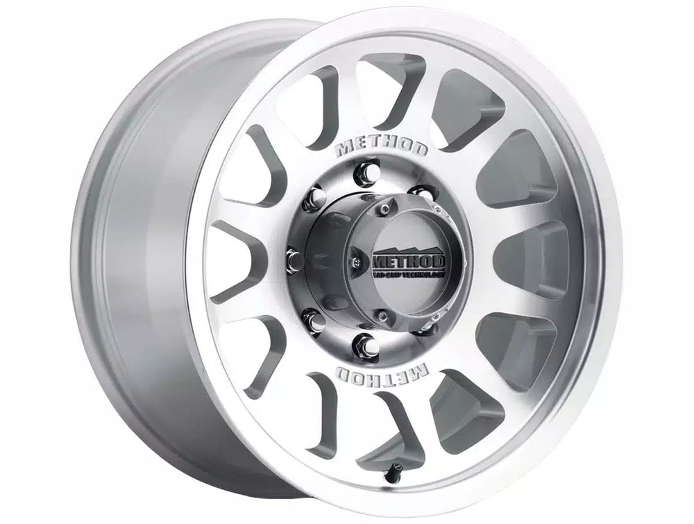 MR703 BEAD GRIP 17X8.5 +25MM OS 6X135 87MM CB MACHINED CLEAR COAT