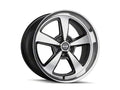 RIDLER 652 652 GLOSS BLACK WITH DIAMOND CUT FACE LIP 20X10 5-120.65 0MM 83.82MM