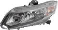 RT HEADLAMP ASSY COMPOSITE EX|EXL|EXT|LX; HALOGEN HONDA CIVIC 20162019