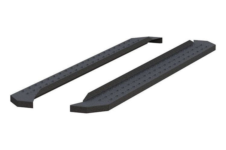 6 1/2 in X 85 in RIDGESTEP COMMERCIAL RUNNING BOARDS TEXTURED BLACK(BRKT SOLD SEP)