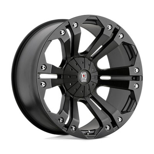 KMC XD SERIES 18x9 778 MONSTER MATTE BLACK 5x4.5/5.0 bp 6.38 b/s 35 offset