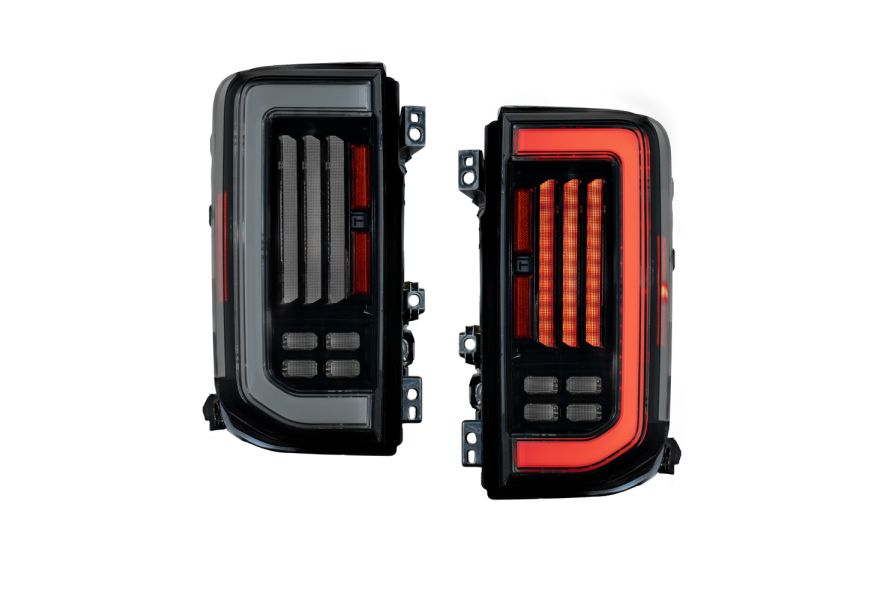 21C BRONCO LED TAIL LIGHTS RED (PAIR)