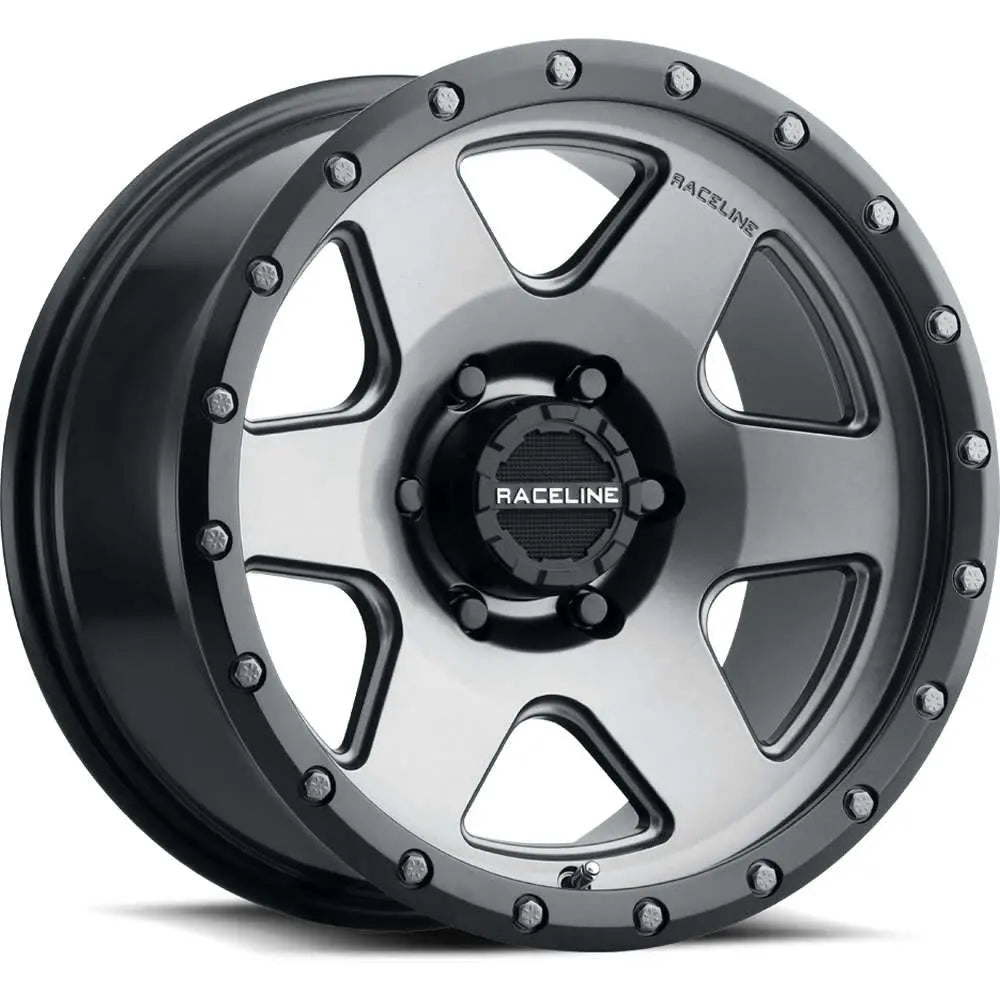 Raceline gunmetal auto part