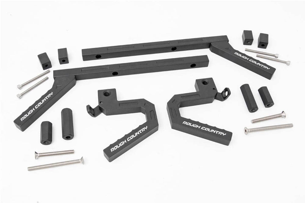 ~(6 lbs. 19X12X4)~ Jeep Aluminum Grab Handle Set (07-18 Wrangler JK)