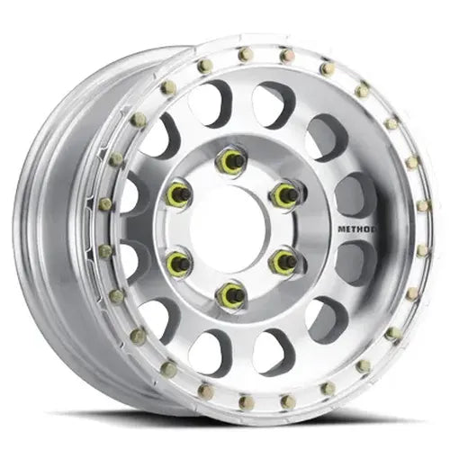 Method MR103 Beadlock 15x8 -24mm Offset 6x5.5 108mm CB Raw Machined w/BH-H24100 Wheel