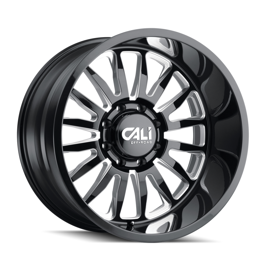 The Wheel Group black auto part