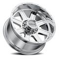 Aluminum Wheels 20x12 Hostage 940C Chrome -44 Offset 8 on 165.1 Bolt Pattern 125.2 Bore Raceline