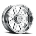Aluminum Wheels 20x12 Hostage 940C Chrome -44 Offset 8 on 165.1 Bolt Pattern 125.2 Bore Raceline