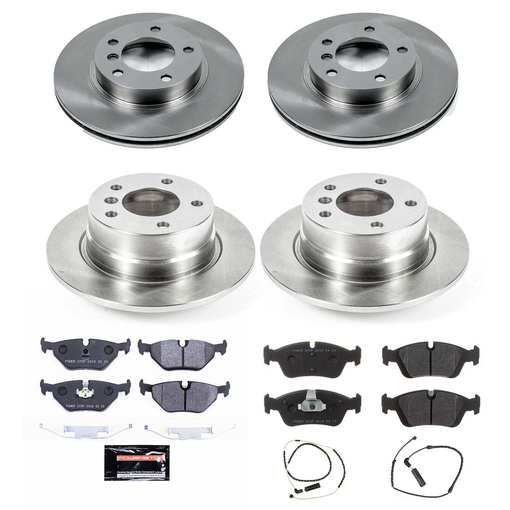 Power Stop 03-05 BMW Z4 Front & Rear Track Day SPEC Brake Kit