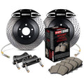 StopTech 98-09 Audi A4/A6 Quattro/S4 355x32mm Rotors Front Big Brake Kit - Black