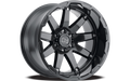 BROCN 20X9.5 6X135 M-BRNZ-BLK-LP 12MM